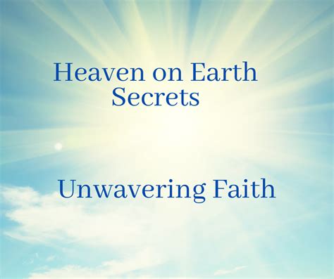 The Miracles of Heaven and Earth Magic: Stories That Inspire